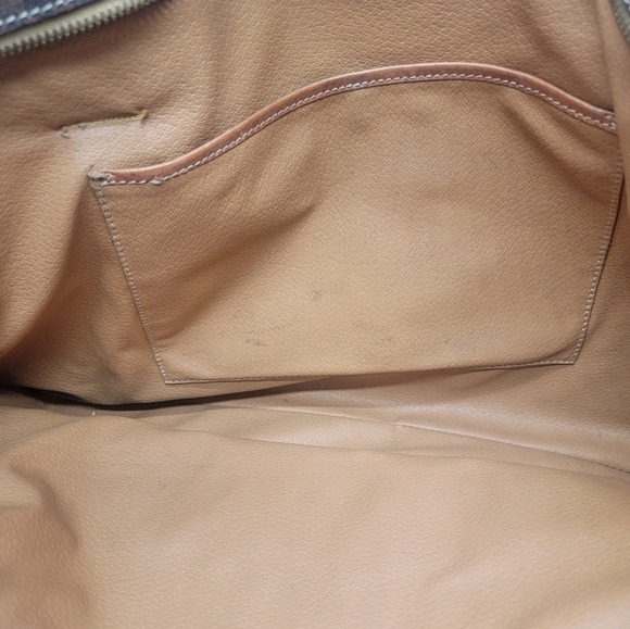 CELINE Women's Macadam Vintage Monogram Tote Bag M94 PVC Brown Good Condition - Picture 7 of 10